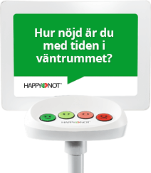 Happy-terminal vården Happy-terminalen ger nöjdare patienter