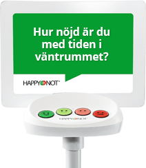 Happy-terminalen ger nöjdare patienter