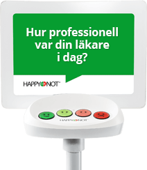 Happy-terminal vården Happy-terminalen ger snabb feedback