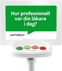 Happy-terminalen ger snabb feedback