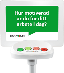 Happy-terminalen ger snabb feedback