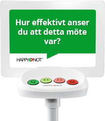 Happy-terminalen ger snabb feedback