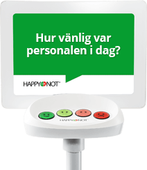 Happy-terminalen ger nöjdare kunder