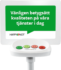 Smiley-terminalen ger snabb feedback